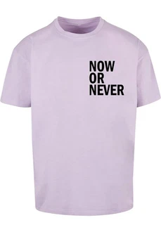 Merchcode T-Shirt Herren Now Or Never Heavy Oversize Tee Merchcode T-Shirt Herren Now Or Never Heavy Oversize Tee