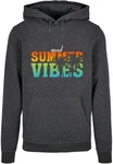Merchcode Kapuzensweatshirt Good Summer Vibes Basic Hoody Orange/Mischfarben/Rot/Braun/Lila