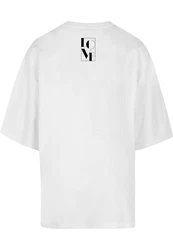 Merchcode T-Shirt Love Huge Tee Grau/Rot/Orange/Silber/Weiß