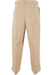 URBAN CLASSICS Wide Fit Pants Herren Hose Beige/Khaki