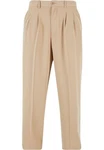 URBAN CLASSICS Wide Fit Pants Herren Hose Beige/Khaki