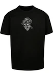 Merchcode Herren Frida Kahlo - Te amo Outline T-Shirt Schwarz/Rosa
