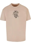 Merchcode Herren Frida Kahlo - Te amo Outline T-Shirt Braun/Khaki/Beige