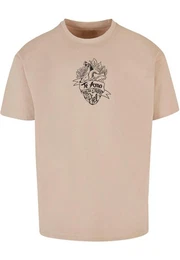 T-Shirt Herren Frida Kahlo - Te amo outline Heavy Oversize Tee (1-tlg)