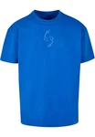 Merchcode T-Shirt Herren Spring Yin & Jang Fish Heavy Oversized Tee Blau