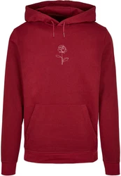 Merchcode Kapuzensweatshirt Rose Basic Hoody Rose