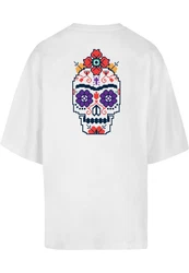 Merchcode T-Shirt Frida Kahlo - Pixels viva la vida Huge Tee 