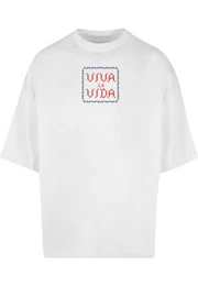 T-Shirt Herren Frida Kahlo - Pixels viva la vida Huge Tee (1-tlg)
