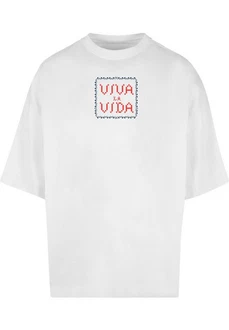 Merchcode T-Shirt Frida Kahlo - Pixels viva la vida Huge Tee 