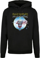 Merchcode Kapuzensweatshirt Iron Maiden Madness Basic Hoody (1-tlg) Rot/Schwarz/Lila/Blau/Grün/Gelb