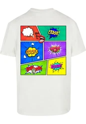 Merchcode T-Shirt Herren Book Comic Heavy Oversized Tee Weiß/Beige/Creme/Khaki