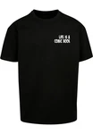 Merchcode T-Shirt Herren Book Comic Heavy Oversized Tee Schwarz