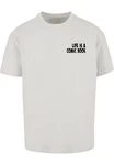 Merchcode T-Shirt Herren Book Comic Heavy Oversized Tee Grau/Khaki/Weiß Merchcode T-Shirt Herren Book Comic Heavy Oversized Tee Grau/Khaki/Weiß