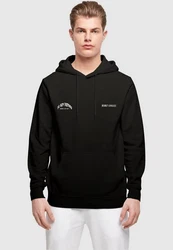 Merchcode Kapuzensweatshirt Merchcode Herren Barely Awake Basic Hoody (1) Schwarz/Dunkelblau