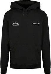 Merchcode Kapuzensweatshirt Merchcode Herren Barely Awake Basic Hoody (1) Schwarz/Dunkelblau