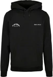 Merchcode Kapuzensweatshirt Merchcode Herren Barely Awake Basic Hoody (1) Schwarz/Dunkelblau