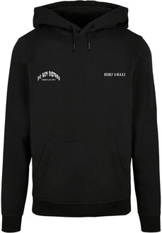 Merchcode Kapuzensweatshirt Merchcode Herren Barely Awake Basic Hoody (1) Schwarz/Dunkelblau Merchcode Kapuzensweatshirt Merchcode Herren Barely Awake Basic Hoody (1) Schwarz/Dunkelblau