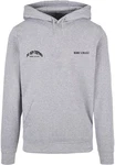 Merchcode Kapuzensweatshirt Merchcode Herren Barely Awake Basic Hoody (1) Grau/Hellgrau