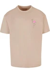 Merchcode T-Shirt Herren Flamingo Heavy Oversize Tee Rosa