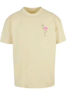 Merchcode T-Shirt Herren Flamingo Heavy Oversize Tee Rosa/Khaki/Beige Merchcode T-Shirt Herren Flamingo Heavy Oversize Tee Rosa/Khaki/Beige