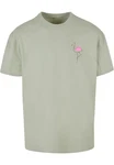 Merchcode T-Shirt Herren Flamingo Heavy Oversize Tee Rosa/Dunkelgrün/Hellgrün/Khaki/Grün