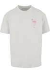 Merchcode T-Shirt Herren Flamingo Heavy Oversize Tee Rosa/Grau