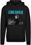 Merchcode Kapuzensweatshirt Herren Lewis Capaldi - Photo Tour Hoody (1-tlg) Braun/Schwarz/Dunkelblau/Rot/Blau