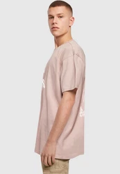 Merchcode T-Shirt Bad Habits Heavy Oversize Tee Rosa/Rot