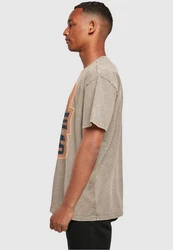 Merchcode T-Shirt Herren (1-tlg) Beige/Braun/Grau/Rosa