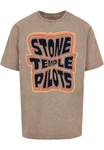Merchcode T-Shirt Herren (1-tlg) Beige/Braun/Grau/Rosa