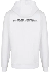 Merchcode Kapuzensweatshirt Flamingo Basic Hoody Rosa