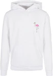 Merchcode Kapuzensweatshirt Flamingo Basic Hoody Rosa