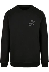 Merchcode Rundhalspullover Cherry Basic Crewneck Kirsche