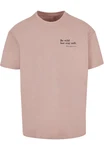 Merchcode T-Shirt Happines Heavy Oversize Tee Rosa/Rot/Lila Merchcode T-Shirt Happines Heavy Oversize Tee Rosa/Rot/Lila