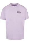 Merchcode T-Shirt Happines Heavy Oversize Tee Lila Merchcode T-Shirt Happines Heavy Oversize Tee Lila