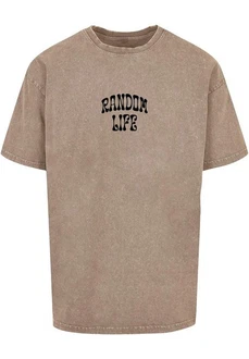 Merchcode T-Shirt Random Life Heavy Oversized Tee Acid Washed Merchcode T-Shirt Random Life Heavy Oversized Tee Acid Washed