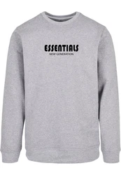 Merchcode Essentials New Generation Basic Crewneck Grau/Hellgrau
