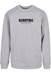 Merchcode Essentials New Generation Basic Crewneck Grau/Hellgrau