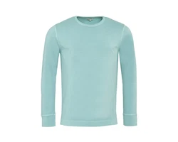 LIVING CRAFTS Langarmshirt PINO Grün/Hellblau/Türkis/Hellgrün