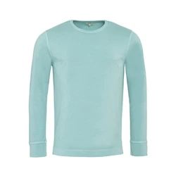 LIVING CRAFTS Langarmshirt PINO Grün/Hellblau/Türkis/Hellgrün