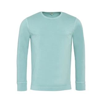 LIVING CRAFTS Langarmshirt PINO Grün/Hellblau/Türkis/Hellgrün