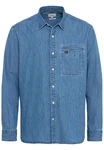 camel active Jeanshemd Hellblau/Blau