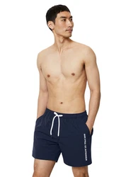 Marc O'Polo Badeshorts Dunkelblau/Blau