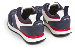 Pepe Jeans Dublin Brand Sneaker Dunkelblau/Hellblau/Blau/Grau