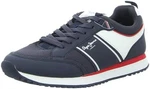 Pepe Jeans Dublin Brand Sneaker Dunkelblau/Hellblau/Blau/Grau