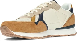 Pepe Jeans Brit Mix Herren Sneaker Beige