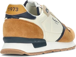 Pepe Jeans Brit Mix Herren Sneaker Beige