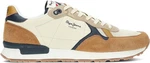 Pepe Jeans Brit Mix Herren Sneaker Beige