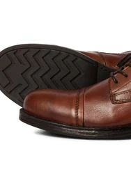 JACK & JONES Schnürboots Shaun kastanienbraun