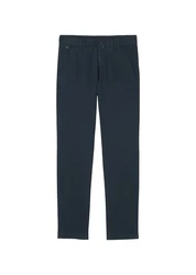 Marc O'Polo Chinohose Regular-Fit Dunkelblau/Hellblau/Blau